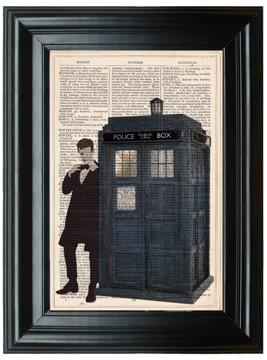 Matt Smith - Doctor Who and the Tardis