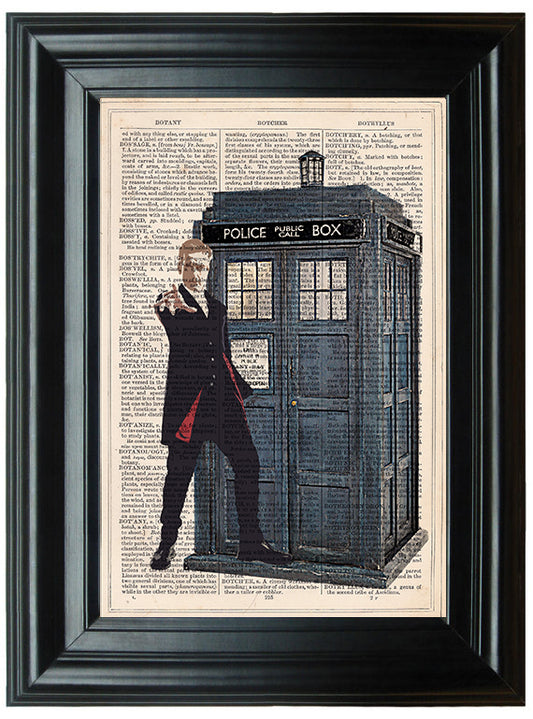 Peter Capaldi - Doctor Who and the Tardis